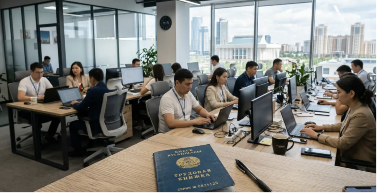 Трудовые книжки в Казахстане уходят в прошлое: что важно знать